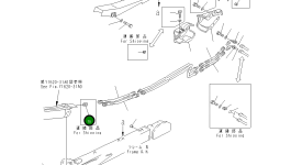 Группа деталей BLAK 175-71-X1401 Komatsu