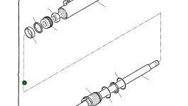 Домкрат 395013015 Komatsu