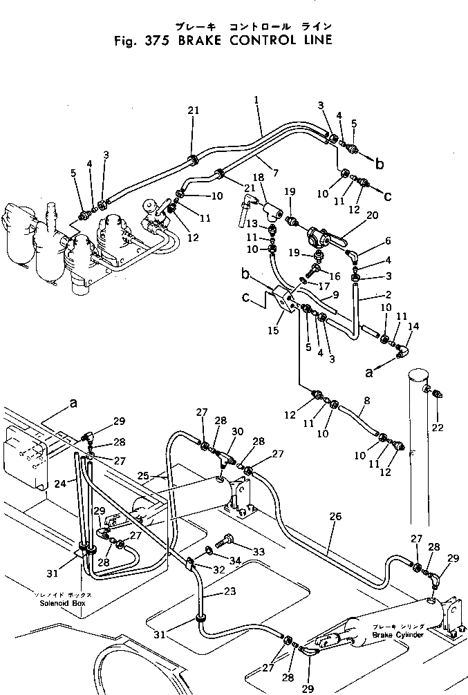 Блок 177-44-13230 Komatsu