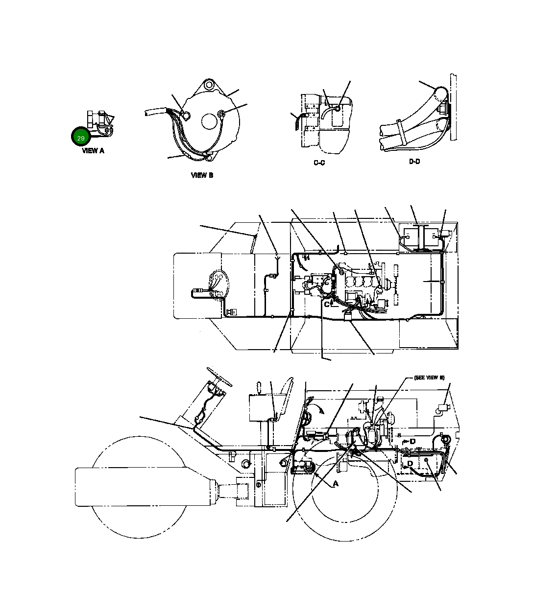 Кабель 161 294 Komatsu
