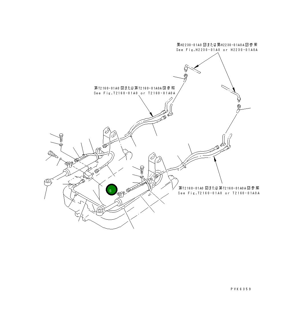 Блок 104-62-34170 Komatsu
