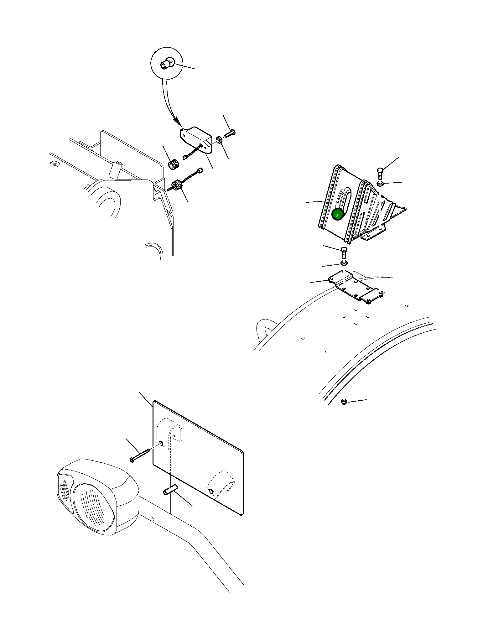 Блок 22E-47-11131 Komatsu