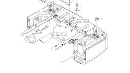 Кабель 08028-AD045 Komatsu