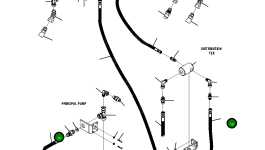 Гидравлический шланг 20Y-968-B390 Komatsu