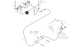 Кабель 08028-43011 Komatsu