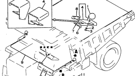 Кронштейн 566-95-41320 Komatsu