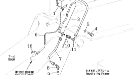 Шланг 07096-20205 Komatsu