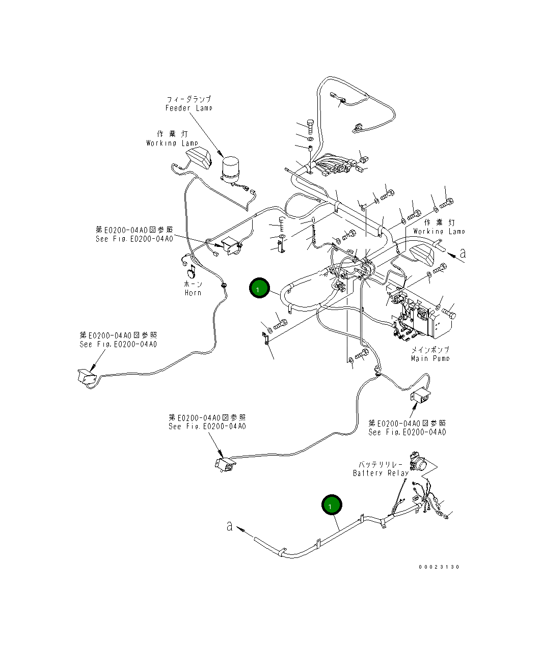 Жгут проводов 8260-06-1511 Komatsu