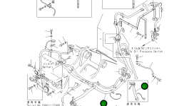 Жгут проводов 20U-06-41115 Komatsu