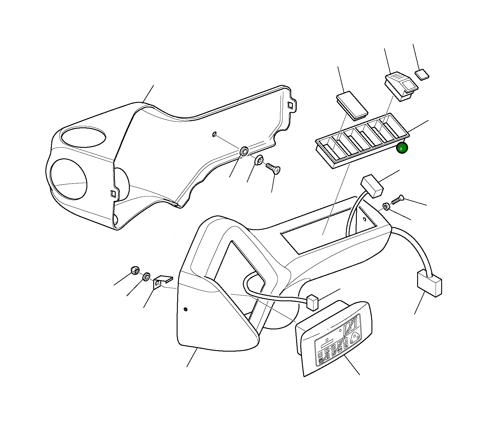 Выключатель 22E-06-12160 Komatsu