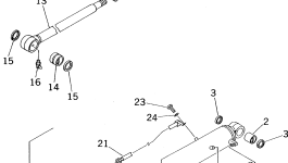 Трубка 201-63-76270 Komatsu