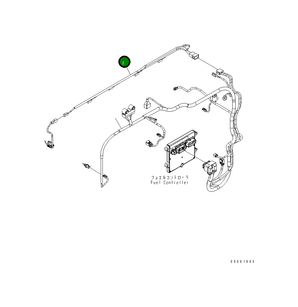 Жгут проводов 6245-81-5320 Komatsu