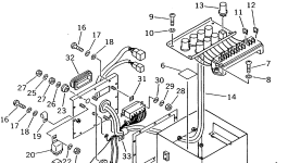 Жгут проводов 7830-32-1451 Komatsu