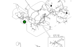 Жгут проводов 208-06-61631 Komatsu