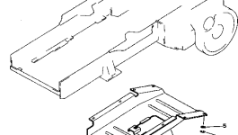 Защитный кожух 103-54-25112 Komatsu