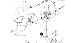 Кабель 423-06-42390 Komatsu