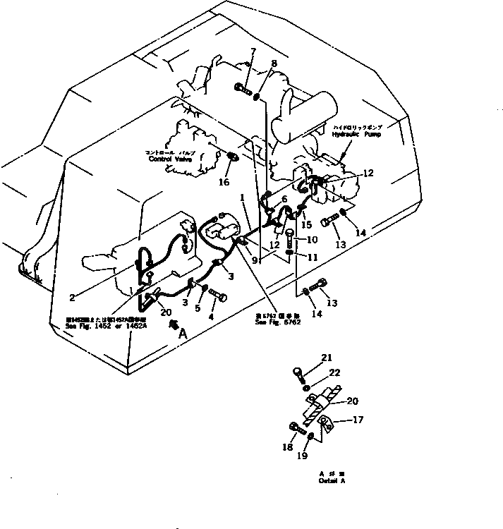 Жгут проводов 20Y-06-17250 Komatsu