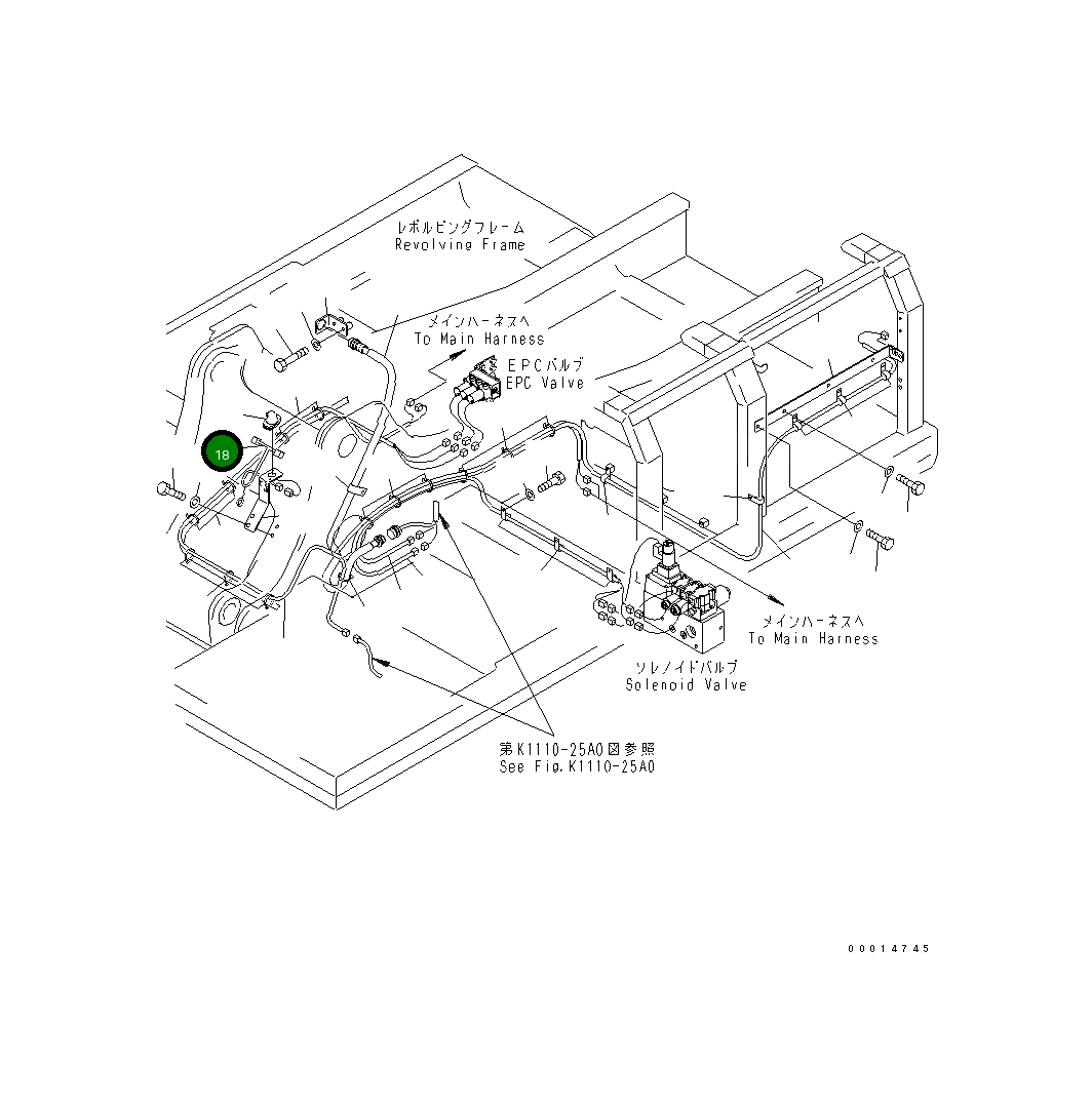Жгут проводов 22S-06-81510 Komatsu