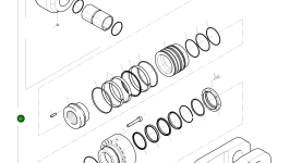 Гидроцилиндр 992 055 40 Komatsu