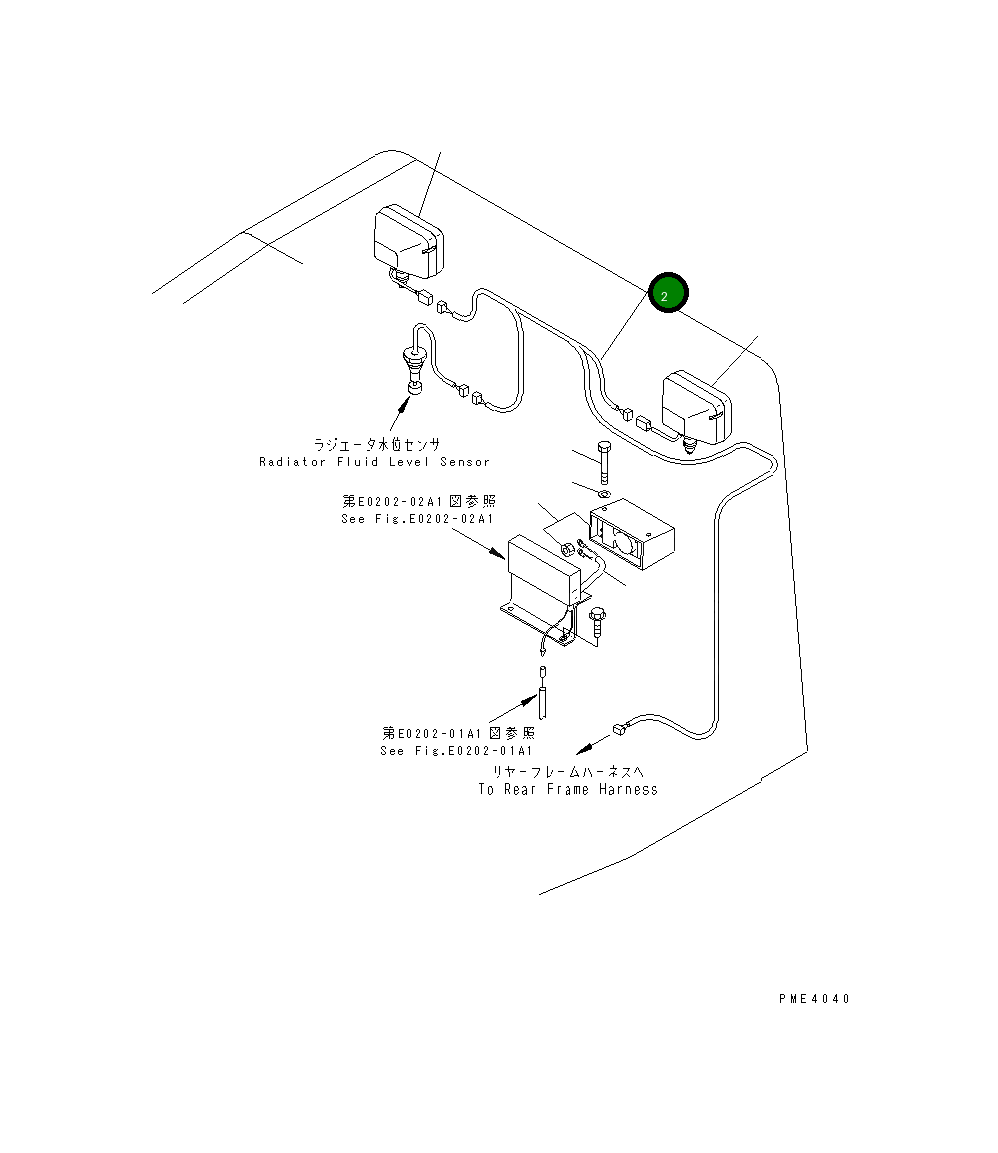 Жгут проводов 425-06-22321 Komatsu