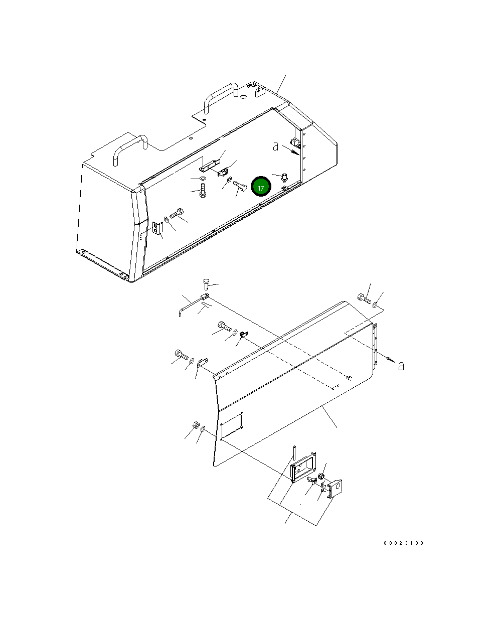 Бобышка 154-54-74180 Komatsu