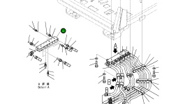 Блок 561-43-83512 Komatsu