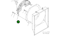 Защитный кожух 20Y-03-K1170 Komatsu