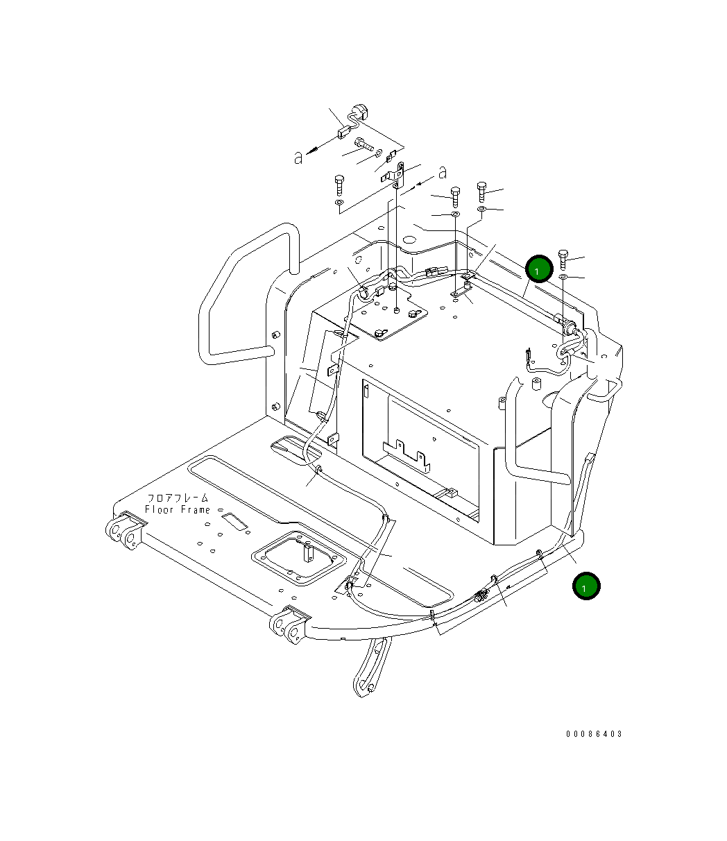 Жгут проводов 22L-06-31861 Komatsu
