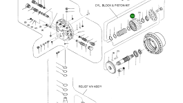 Блок цилиндра 131149B Komatsu