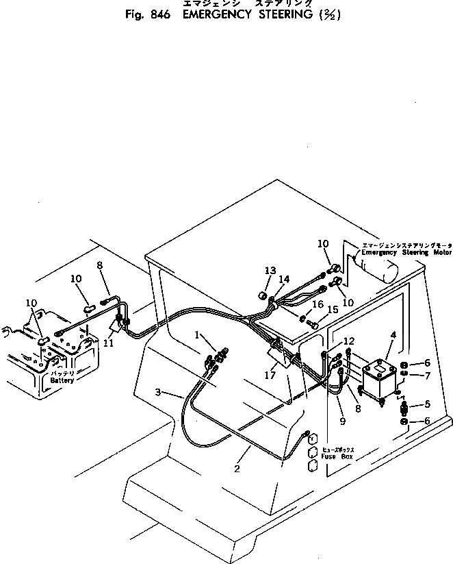 Кабель 596-06-12320 Komatsu