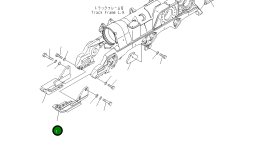 Защитный кожух 198-30-67550 Komatsu