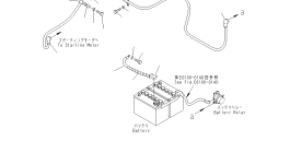 Кабель 21J-06-11631 Komatsu