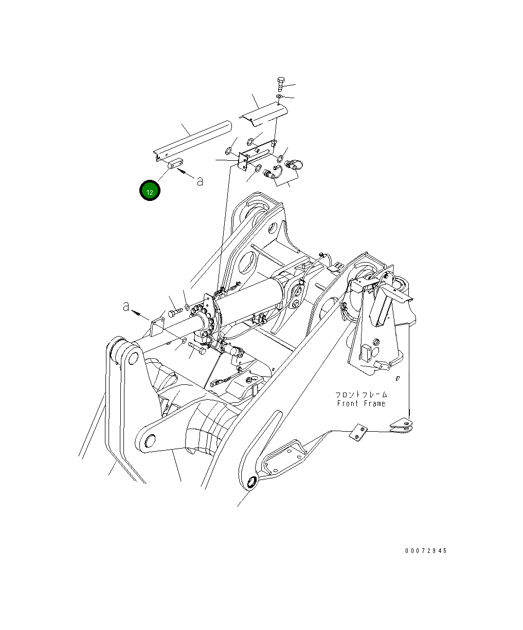 Блок 417-U77-4442 Komatsu