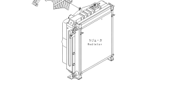 Защитный кожух 201-03-72160 Komatsu