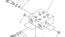 Блок 702-19-12210 Komatsu