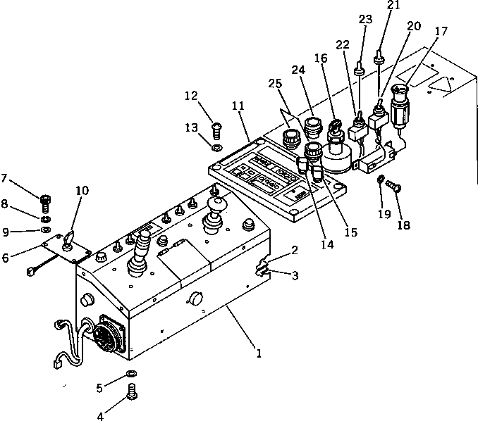 Жгут проводов 207-06-31220 Komatsu