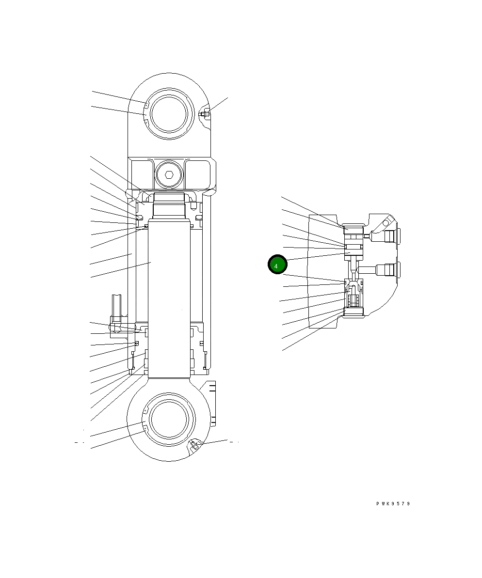 Золотник 20E-63-K5310 Komatsu
