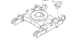 Защитный кожух 21T-30-32142 Komatsu