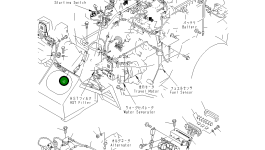 Жгут проводов 361-06-22112 Komatsu