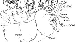 Жгут проводов 207-06-32251 Komatsu