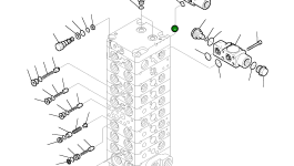 Блок 890001627 Komatsu