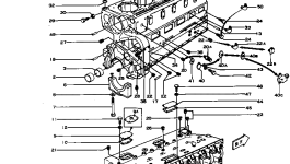 Блок в сборе 6631-22-1022 Komatsu