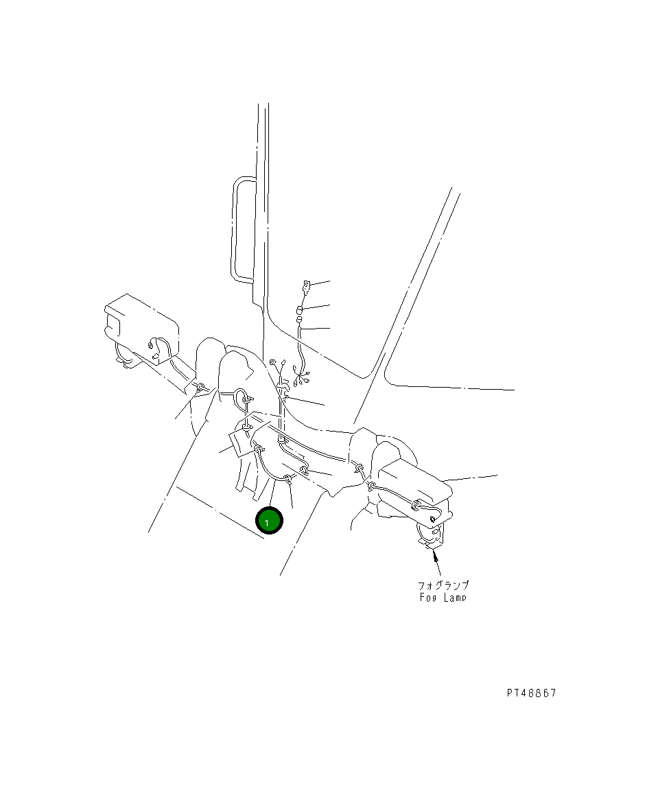 Жгут проводов 418-944-2520 Komatsu