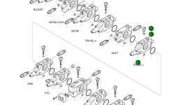 Блок в сборе – ход K9004971 Komatsu
