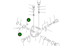 Блок толкателя скользящий ND092179-0080 Komatsu