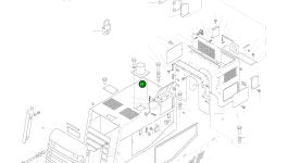 Заслонка 421-54-H0P99 Komatsu