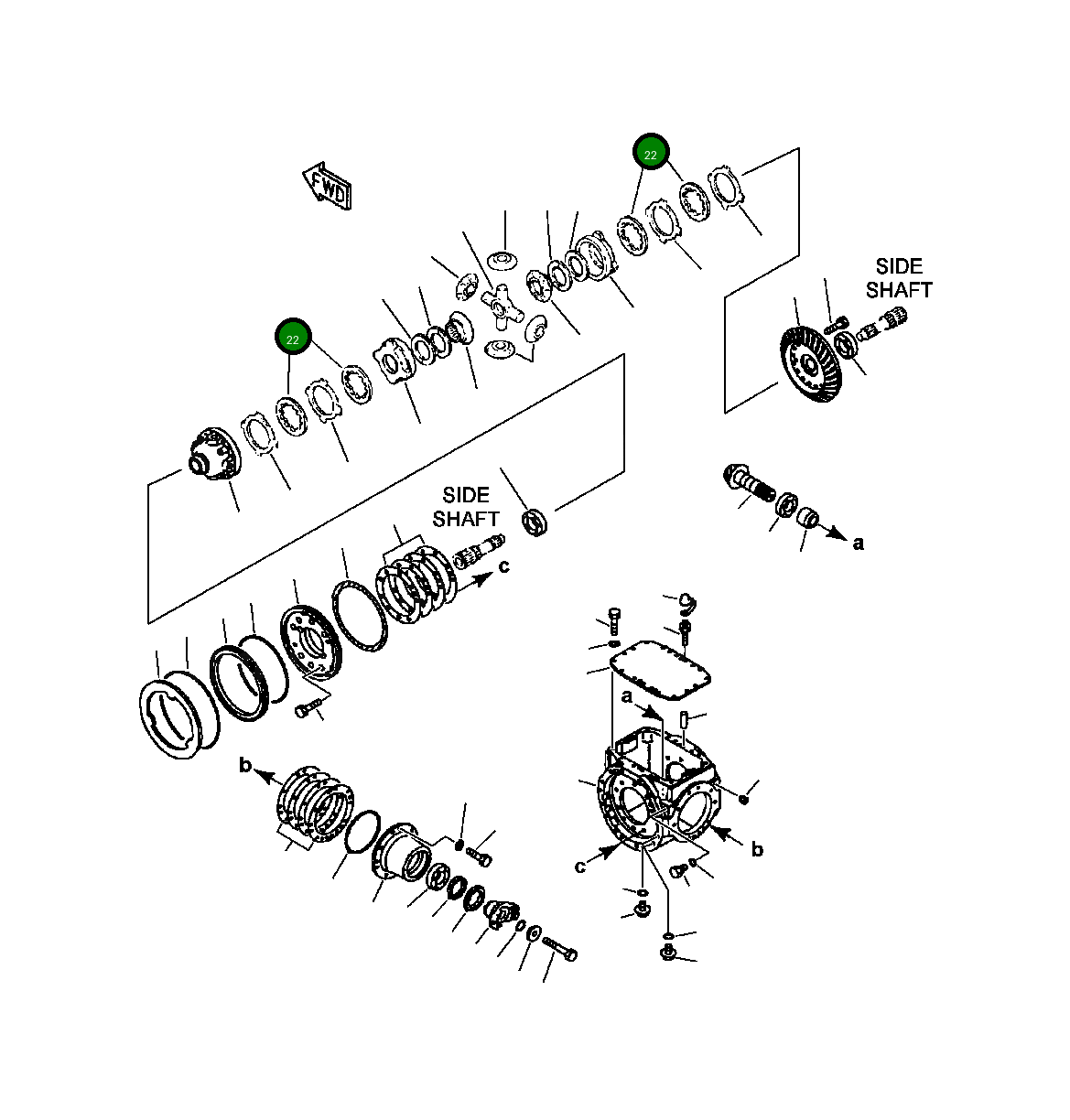 Диск 418-22-17410 Komatsu