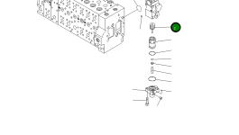 Золотник 723-40-87440 Komatsu