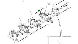 Блок управления ковшом, в сборе 844200464 Komatsu