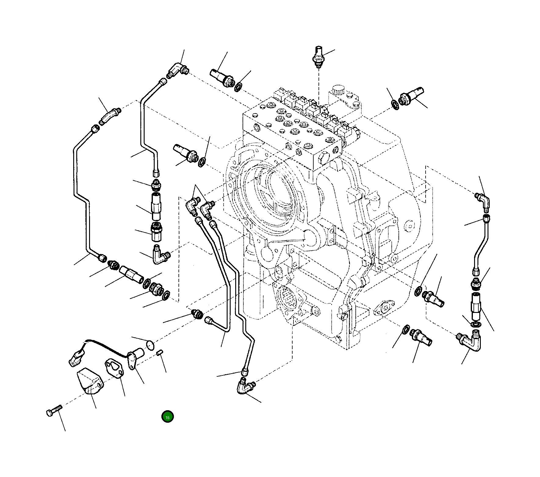 Датчик CAO134513 Komatsu